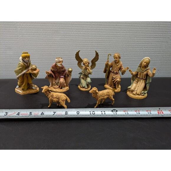 Nativity Fontanini Nativity Set 7 Depose Italy Read - Picture 4 of 9